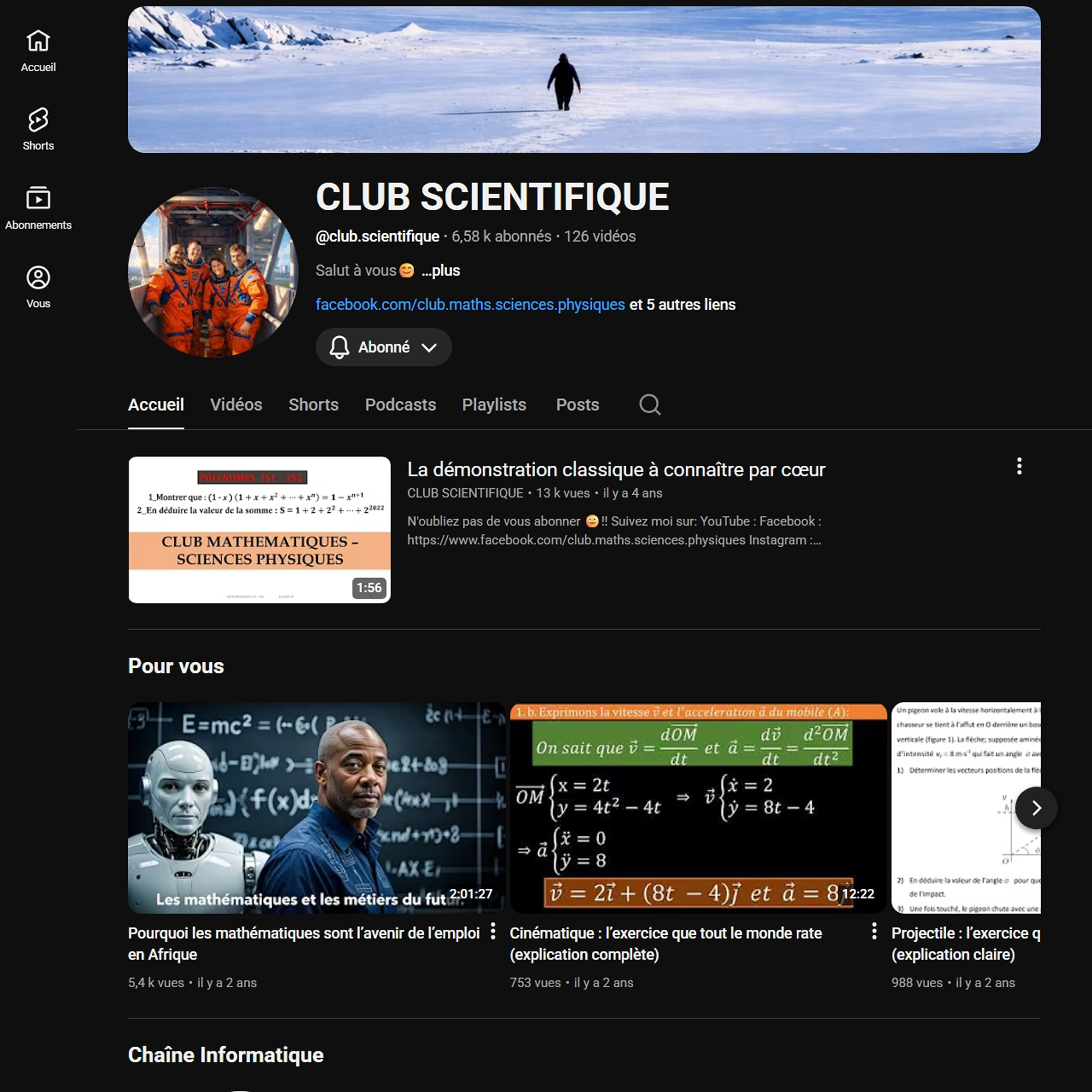 Aperçu des contenus éducatifs